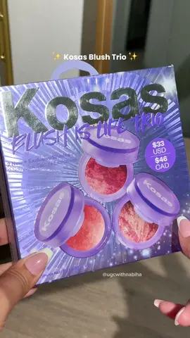 Obsessed with the Kosas Blush Set! 💕 Three stunning shades — Euphoria for a fresh peachy flush, Dare for bold rosy vibes, and Spellbound for the perfect everyday nude. Buildable, silky, and blendable, this set literally has a blush for every mood! ✨ Which one’s your fave? 😍 @Kosas @sephora @Sheena  Nails: @KISS Nails  [Kosas blush set, Kosas Euphoria Dare Spellbound, blush trio, buildable blush, silky powder blush, natural glow blush, K-beauty makeup, versatile blush palette, vegan blush, cruelty-free blush] #Kosas #KosasBlush #CleanBeauty #VeganMakeup #CrueltyFreeBeauty