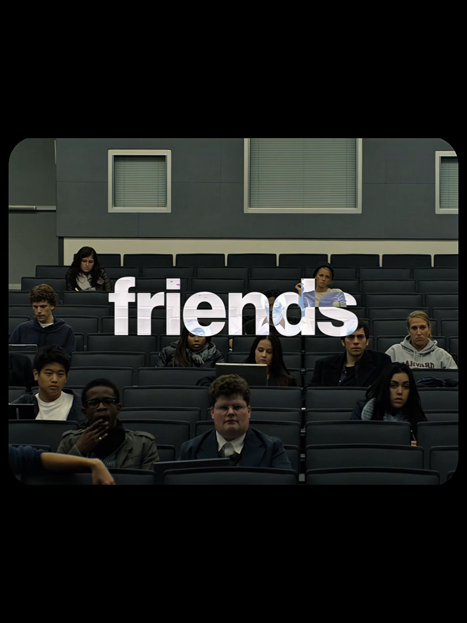 I've been losing friends and finding peace ..  #thesocialnetwork #socialnetwork #edit #movieclips #fyp 