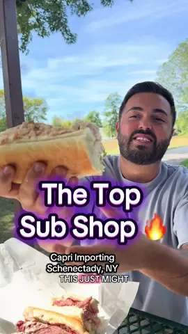 Capri might have just taken the crown for best sub 👑🥪  Restaurant Reviews: Episode 40 Capri Importing Schenectady, NY #foodreview #albanyny #upstateny #sandwich #boarshead 