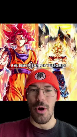 “If you think left beat rights your correct” #dragonball #goku #dbz #dbs #greenscreen 