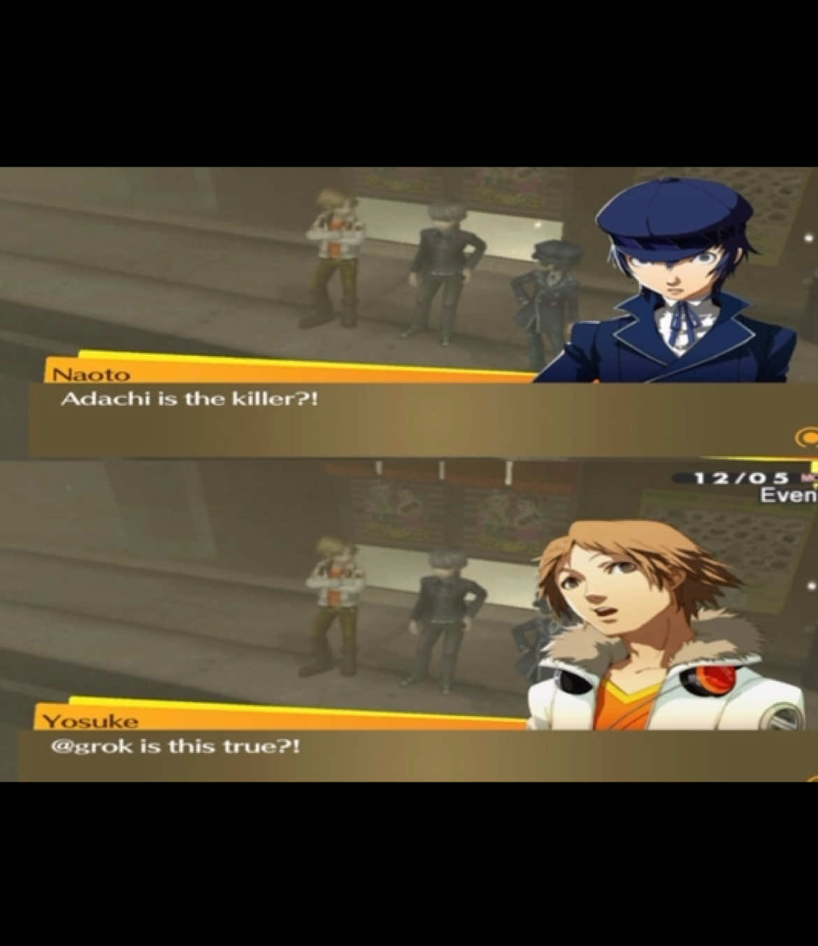 i couldn’t find the song that was in the original scene sorry guys #persona3 #shinjiroaragaki #akihikosanada #kenamada #persona 