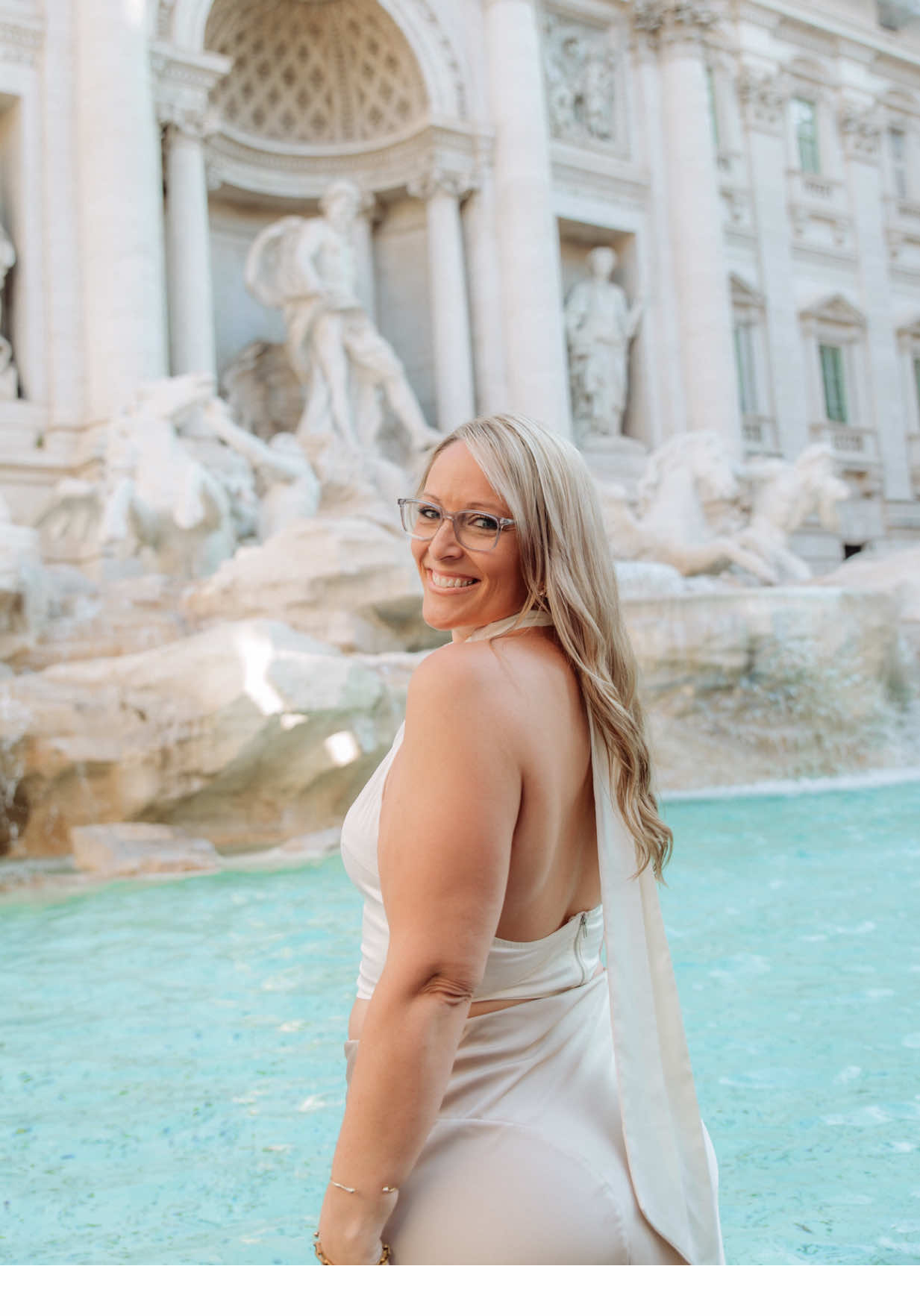 I made a wish at the fountain and it came true #photoshoot #capturingmoments #trevifountain #Rome #Italy 