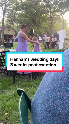 So happy for you Hannah! And so proud of Gwendolyn for actually actually walking down the isle without crying! #wedding #bridesmaids #flowergirl #csection #mom