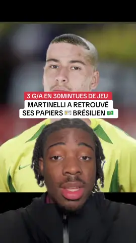 Il pourra désormais nous prouver qu’il est Brésilien #football #martinellli #bresil #humour #arsenal 