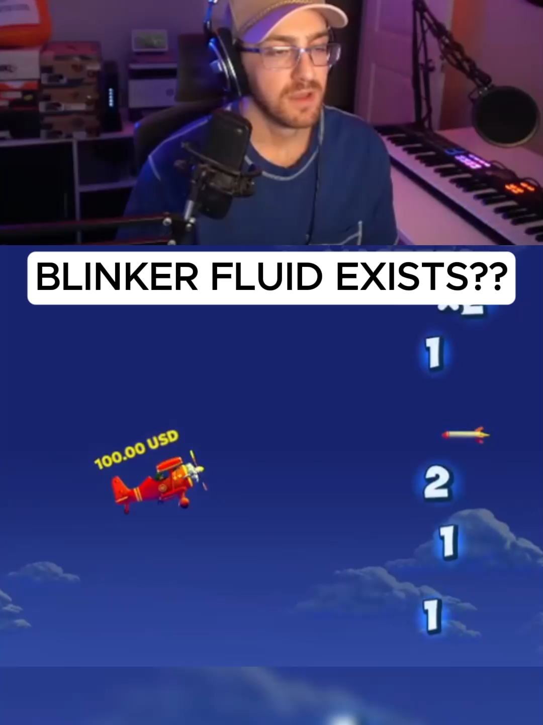 Bro thinks blinker fluid exists 😂#kickstreaming