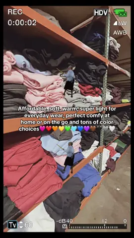 Affordable, soft, warm, super light for everyday wear, perfect comfy at home or on the go and tons of color choices🩷❤️🧡💛💚🩵💙💜🤎🖤🩶🤍 #Highfundamental #fyp #weekend #TikTokShopRestock #mensfashion 