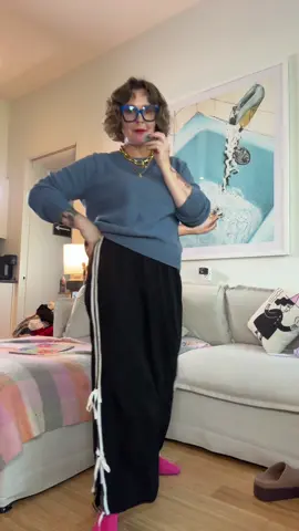 Track Pants are a neutral piece of clothing #trackpants #stripedtrackpants #tiktokshoprestock #creatoricons