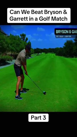 Can We Beat Bryson & Garrett in a Golf Match part 3 #golf #bryanbrosgolf #bestgolftrickshots #shots 