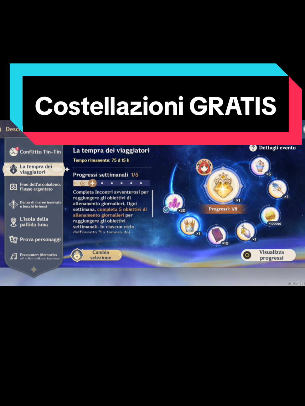 Quale C1 o C2 è meglio scegliere dal selettore dell'evento Tempra dei Viaggiatori?  #GenshinImpact #genshin #nilou #lauma #flins 