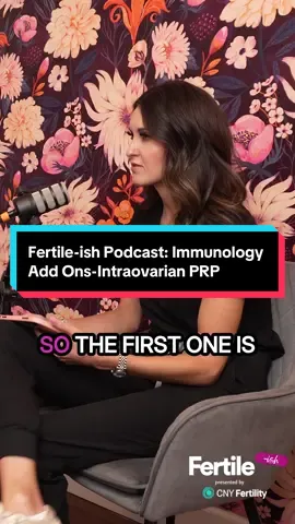 ✨ Could your ovaries use a little boost? ✨ Intra-ovarian PRP (Platelet-Rich Plasma) is an emerging fertility treatment designed to help improve ovarian health and function. 🥚✨ PRP uses your own platelets, packed with growth factors, to potentially stimulate the ovaries, encourage follicle development, and may even support egg quality in certain cases. This week on the Fertile-ish podcast, we’re breaking down immunology add-ons like PRP and how they fit into fertility treatment plans. Whether you’re exploring every option or just learning about the science, this episode is full of insight. 🎙️💡 #plateletrichplasma #prptherapy #intraovarianprp #immunology #reproductiveimmunology            @Fertile-ish Podcast @wearfigs 