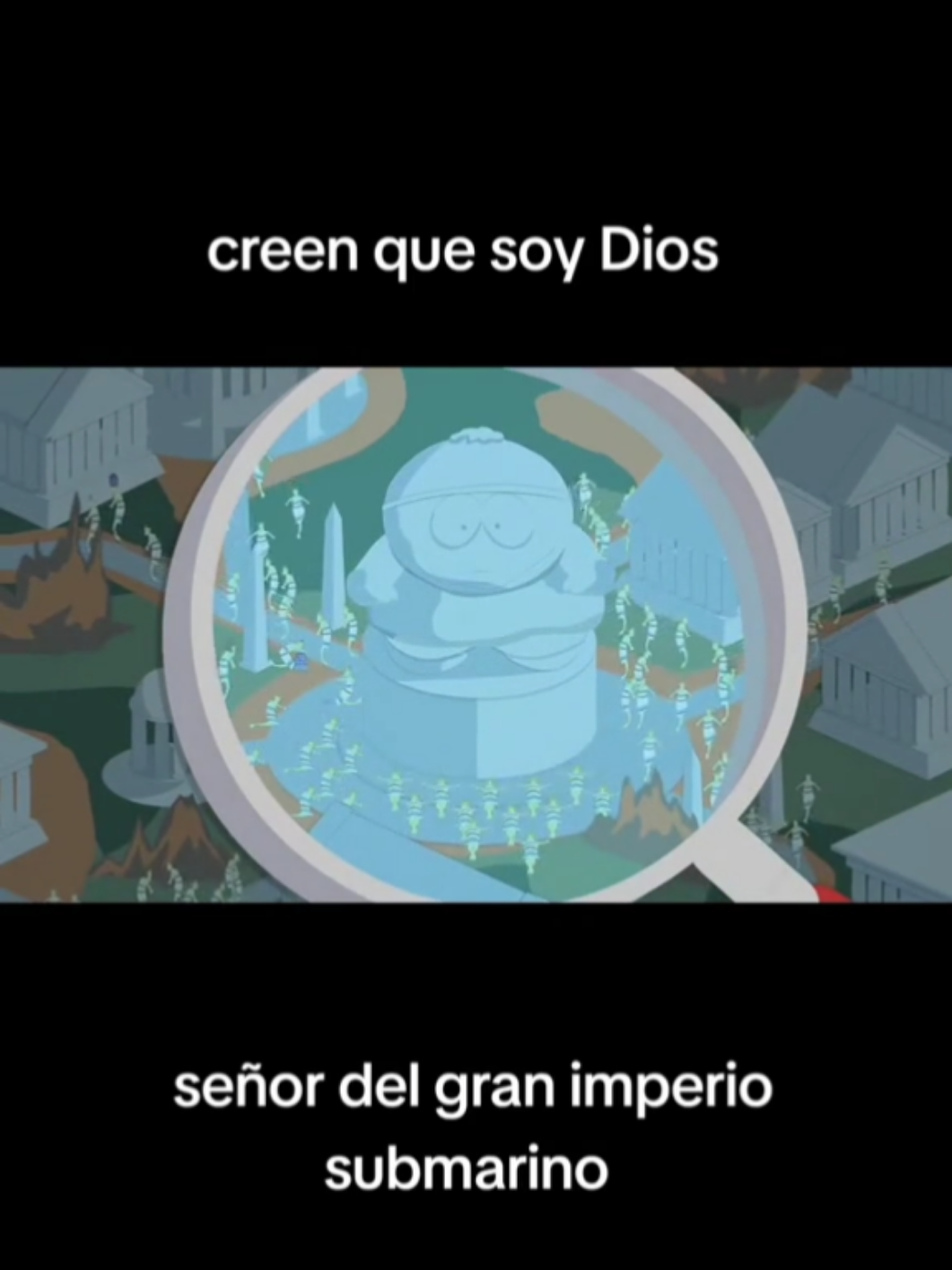 creen que soy Dios  #ericcartman #southpark #southparkclips #southparkcartman #lianecartman 