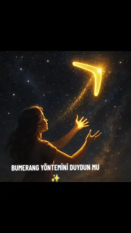 🪃“Bumerang yöntemi, niyetini evrene net bir şekilde gönderip duyguyla besledikten sonra onu serbest bırakıp güvenle beklediğinde, aynı enerjinin güçlenerek sana geri dönmesidir.” ✅#çekimgücü #kesfet #kesfetteyiz #fypシ゚ #fyppppppppppppppppppppppp 