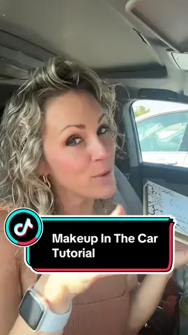 First time doing my makeup in the car ✨ Kept it simple with my favorite all-in-one kit from @LauraGellerBeauty — so easy, everything I need in one palette.  #LauraGellerBeauty #EasyMakeup #OnTheGoGlam #AllInOnePalette #SoftGlam 