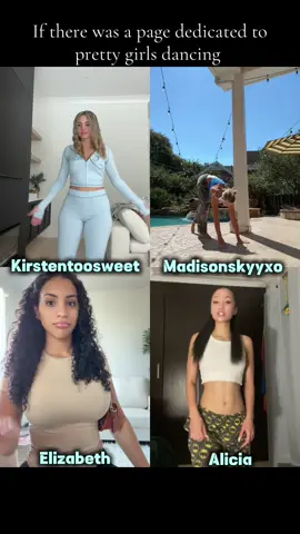 Madisonskyyxo , Alicia , Kirstentoosweet and Elizabeth #dancetiktok #foryou #madi #dancetrend 