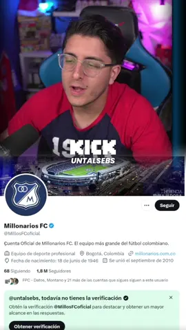 MILLONARIOS YA NO ES EL MÁS GRANDE... ❌✍️