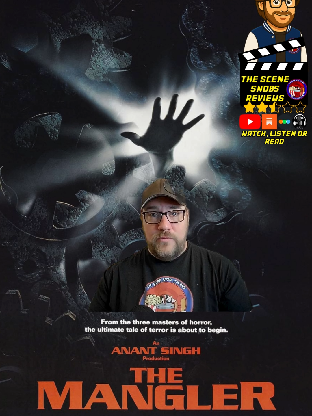 Mick Quick Review: 'The Mangler' (1995) Snobtober Halloween Watch #filmtok #movietok #embraceabsurdity #thescenesnobs #classicfilm