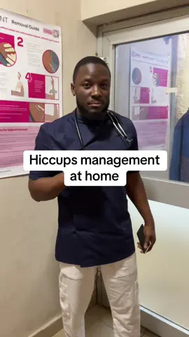 Hiccup management at home. Do these tips and Thank me later #doctor #hiccup #fypage 