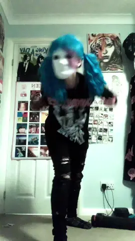 I have no good takes with this wig btw.. #salfisher #sallyface #metalhead  #fyp #09 