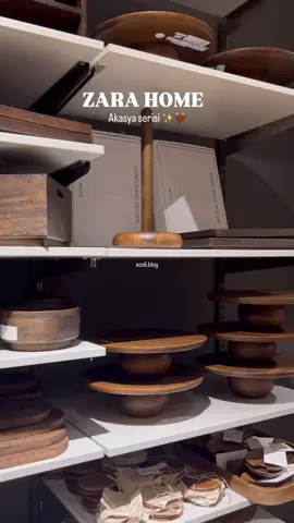 Zara Home ✨ Akasya serisi 🪵 🤎 #zarahometurkiye #reelsinstagram #ahşap #keşfetteyizzz #reklamdeğil 