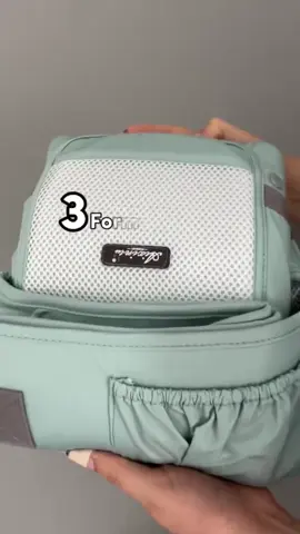 Canguru Ergonômico 3 em 1 com Hipseat – ideal de 0 a 3 anos, prático e super confortável para pais e filhos ✨🍼 #mamãeebebe #cangurubebe #maternindade #dicasdemae #viral 