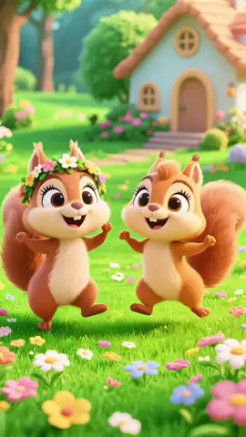 Dance with cute animals #cartoonforkids #cartoon #kidssong #songforkids #tiktokkids 