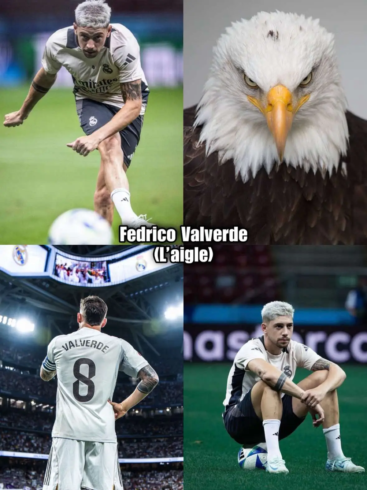 Here are some nicknames for famous Real Madrid players #mbappe #vinicius #bellingham #foryoupage #realmadrid 