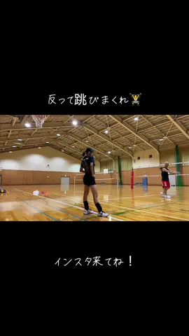 トレーニング🏋️等もあげてるので是非インスタへ！ #バレーボール  #スパイク  #レセプション  #サーブカット  #オーバーパス 