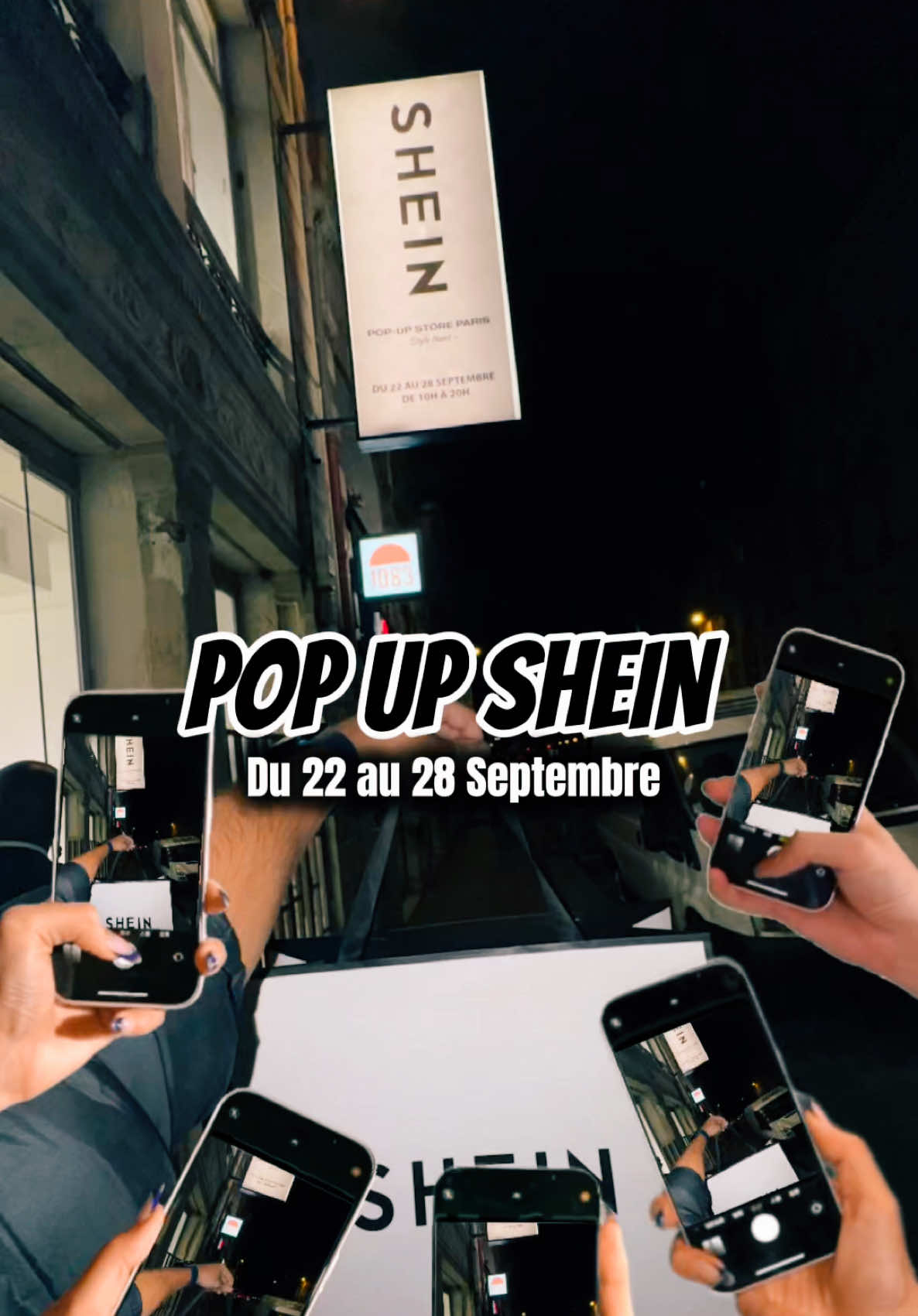 ✨ Pop-up SHEIN à Paris @SHEIN France ✨ 📍 116 Rue de Turenne, 75003 Paris 📅 Du 22 au 28 septembre 🕙 De 10h à 20h #CapCut 
