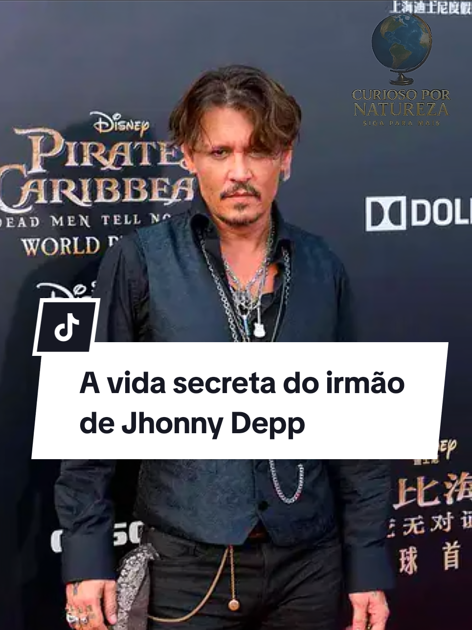 A vida secreta do irmão de Jhonny Depp #hollywood #familia #curiosidades #brazil🇧🇷 
