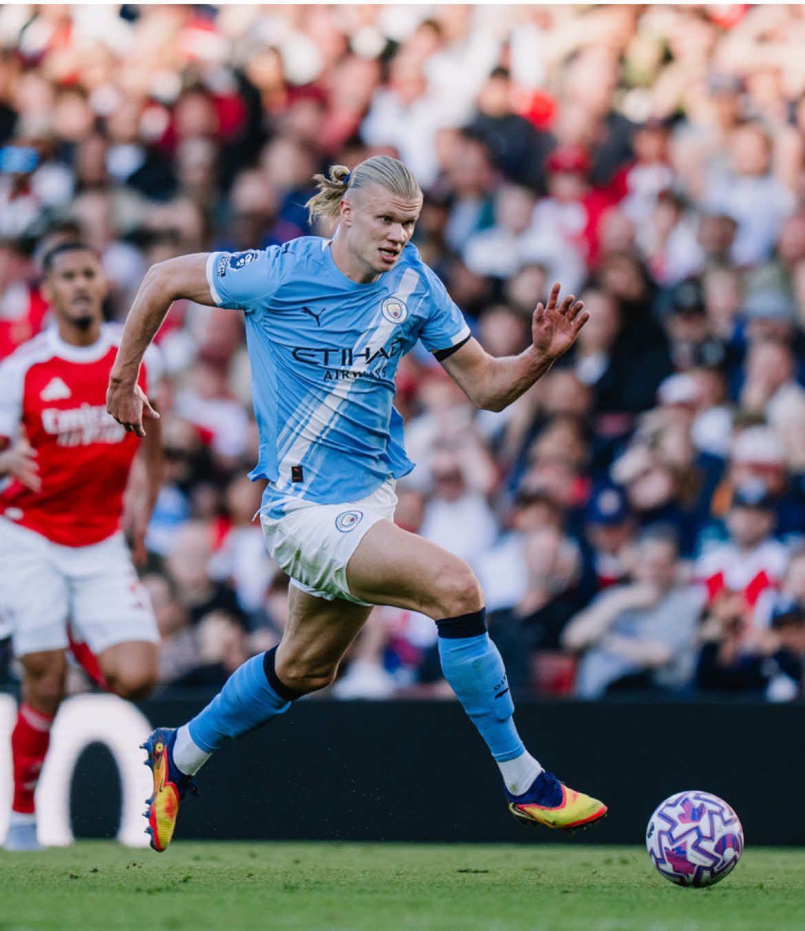 O Guardiola ta curtindo coisas novas 👀 mas foi castigado no fim #manchestercity #arsenal #PremierLeague #haaland 