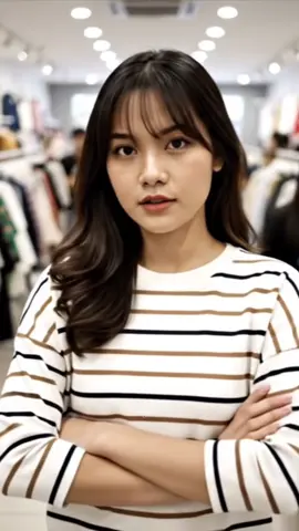 Kaos wanita remaja overisizeyang lagi viral