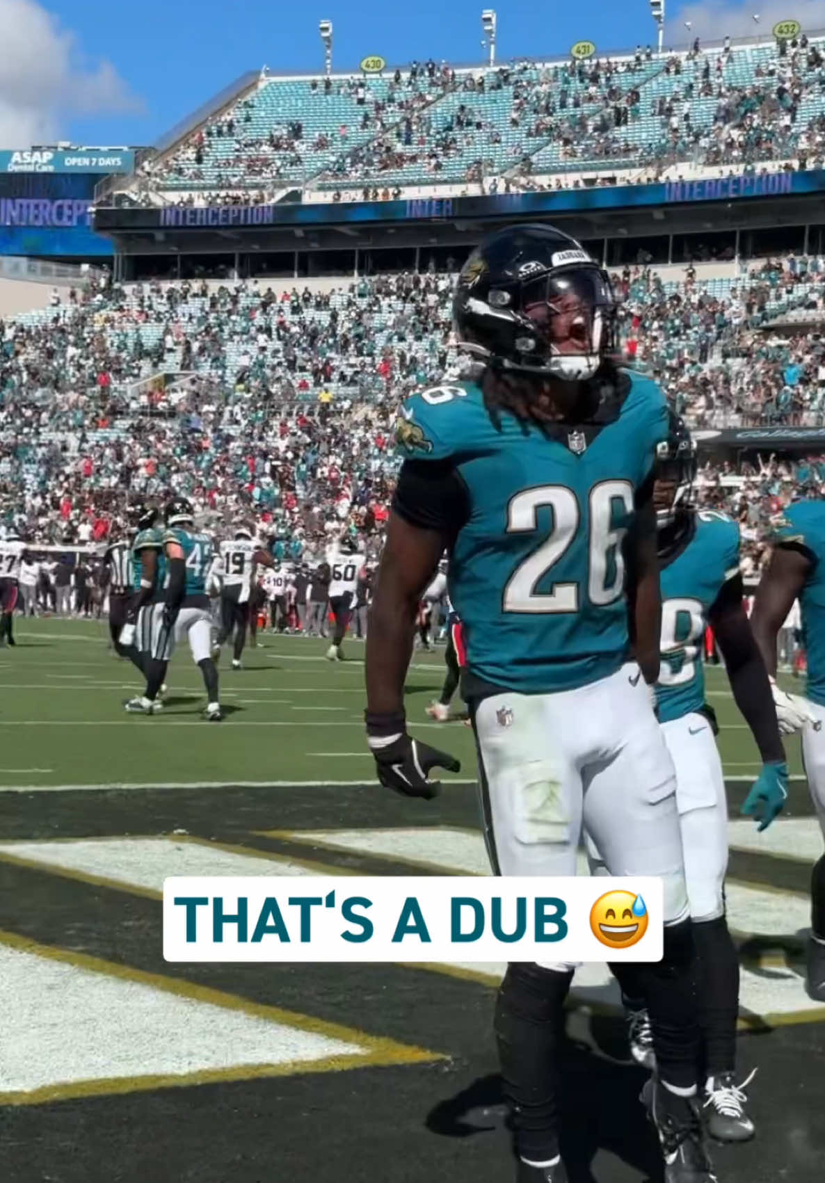 THAT’S A JAGS WIN 🤘🤘🤘 #nfl #jaguars #DUUUVAL 