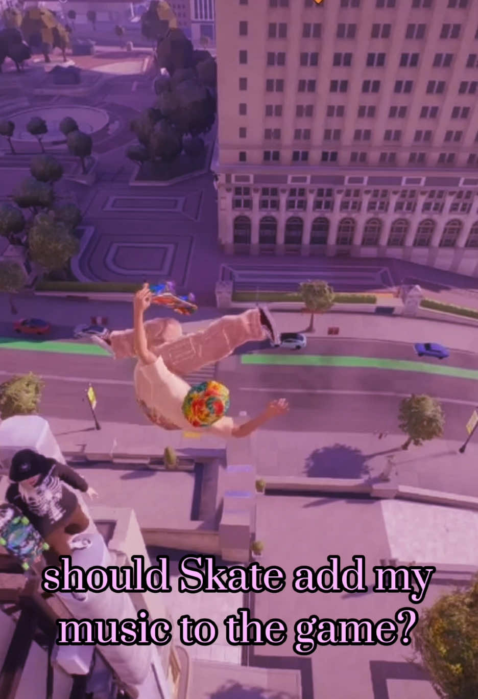 🪖this spot took me a few hours.. go listen to Bloom stage 4 while you skate!!🎧 - @skate.  - #newmusic #fyp #fypシ #skate #acoustic 