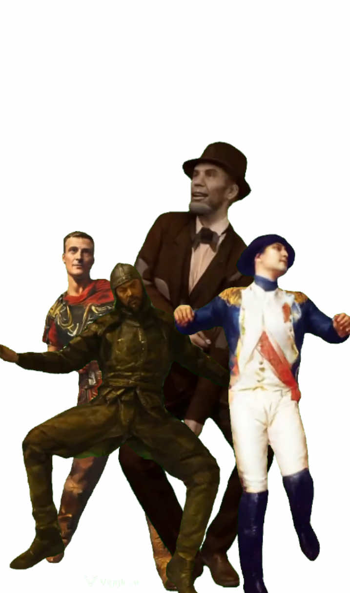 The big four. #napoleonbonaparte #kahn #abraham #ceaser #fyp Napoleon Bonaparte. Julius ceaser. Abraham Lincoln. Ghangis kahn