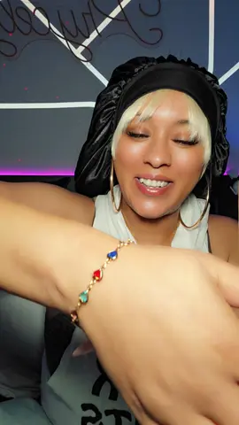 Colorful Heart Design Link Bracelet  #heartjewelry  #cutebracelets  #luxurybracelet 