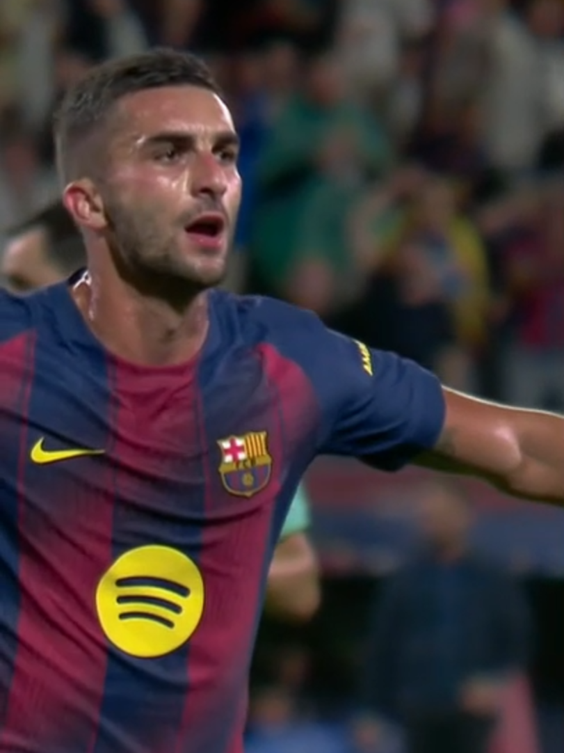 ¡El tiburón #FerránTorres y el doblete con el que el #Barcelona se fue ganando 2-0 contra el #Getafe al medio tiempo! 🦈🔥       #Barca #laligahighlights