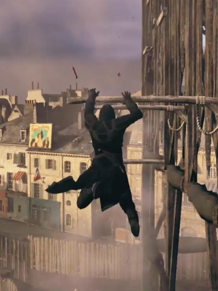 #assassinsceed #assassinscreedunity #gaming #arno #parkour 