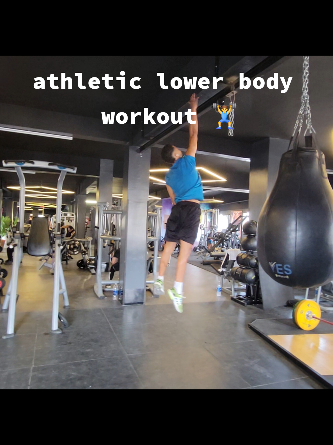 lower body athletic workout 🏋‍♂️#athlete #fyp #GymTok #football #Fitness 