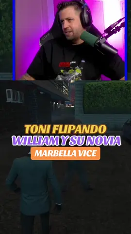 Toni no sabe donde meterse con la conversación de William😂#auronplay #tonigambino #juanguarnizo #gta #marbellavice 