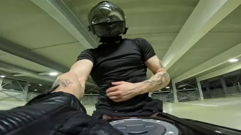 2:47 am.                                                  #biker #allblack #motorcycle #bikerboy #BookTok 