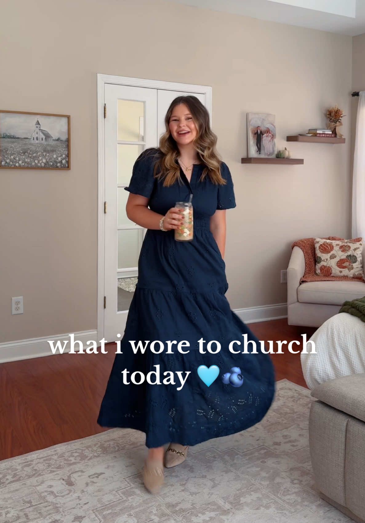 church ootd 🩵🫐 #grwmforchurch #whatiworetoday #churchoutfitinspo #churchootd #modestfashion   @calledtosurf  