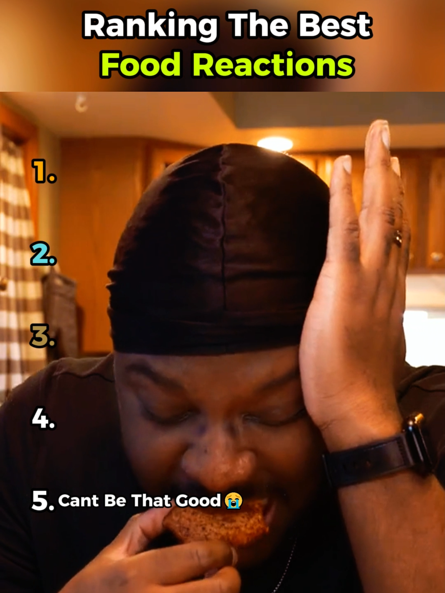 Ranking The Best Food Reactions #food #reaction #FoodTok