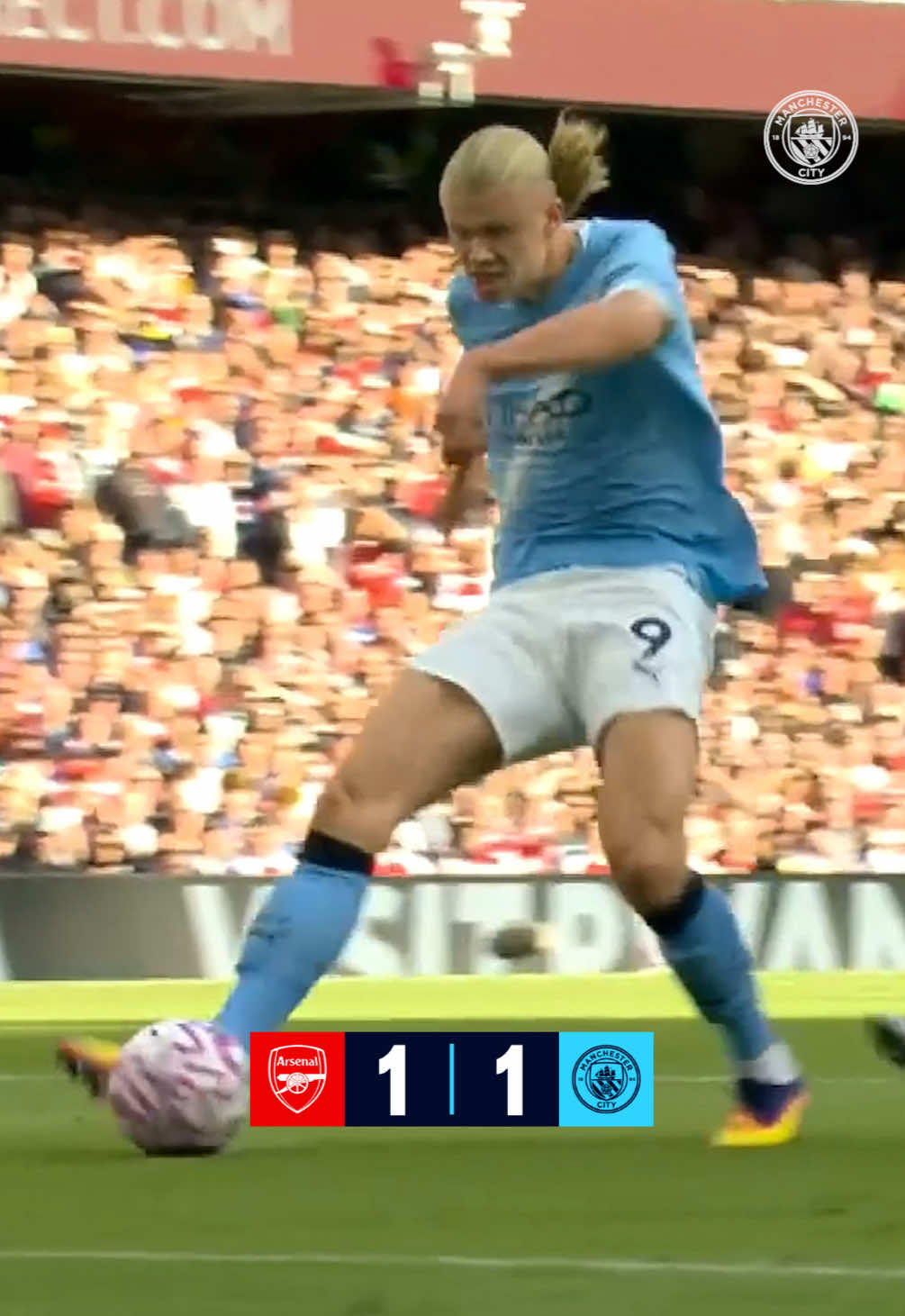 Highlights from our draw at Arsenal 💪🩵 #ManCity #PremierLeague #Highlights #Football 