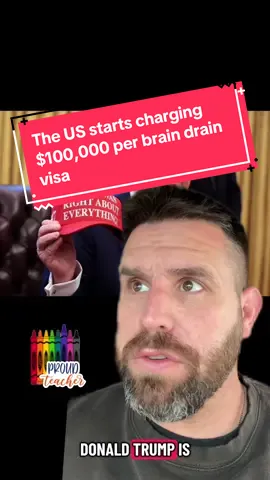 President Trump announced through executive order. That all H1B visas will require $100,000 payment each year. H1b visas our way for highly educated individuals to come and work in the United States. It’s essentially a brain drain on the rest of the world, giving us an edge. In this video, I discussed China’s trade with United States, student loans, and the effects on the future. #h#h1bvisav#veteransagainsttrumph#historyteacherf#fafsav#vibes