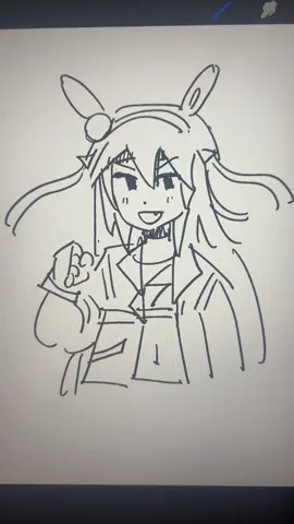 I AM HUNGRY #oguricap #umamusumeprettyderby #umamusume #fyp #art 