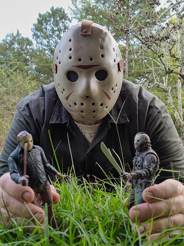Jason v Jason @ROTN studio #fridaythe13th #jasonvoorhees #crystallake #jasonuniverse 