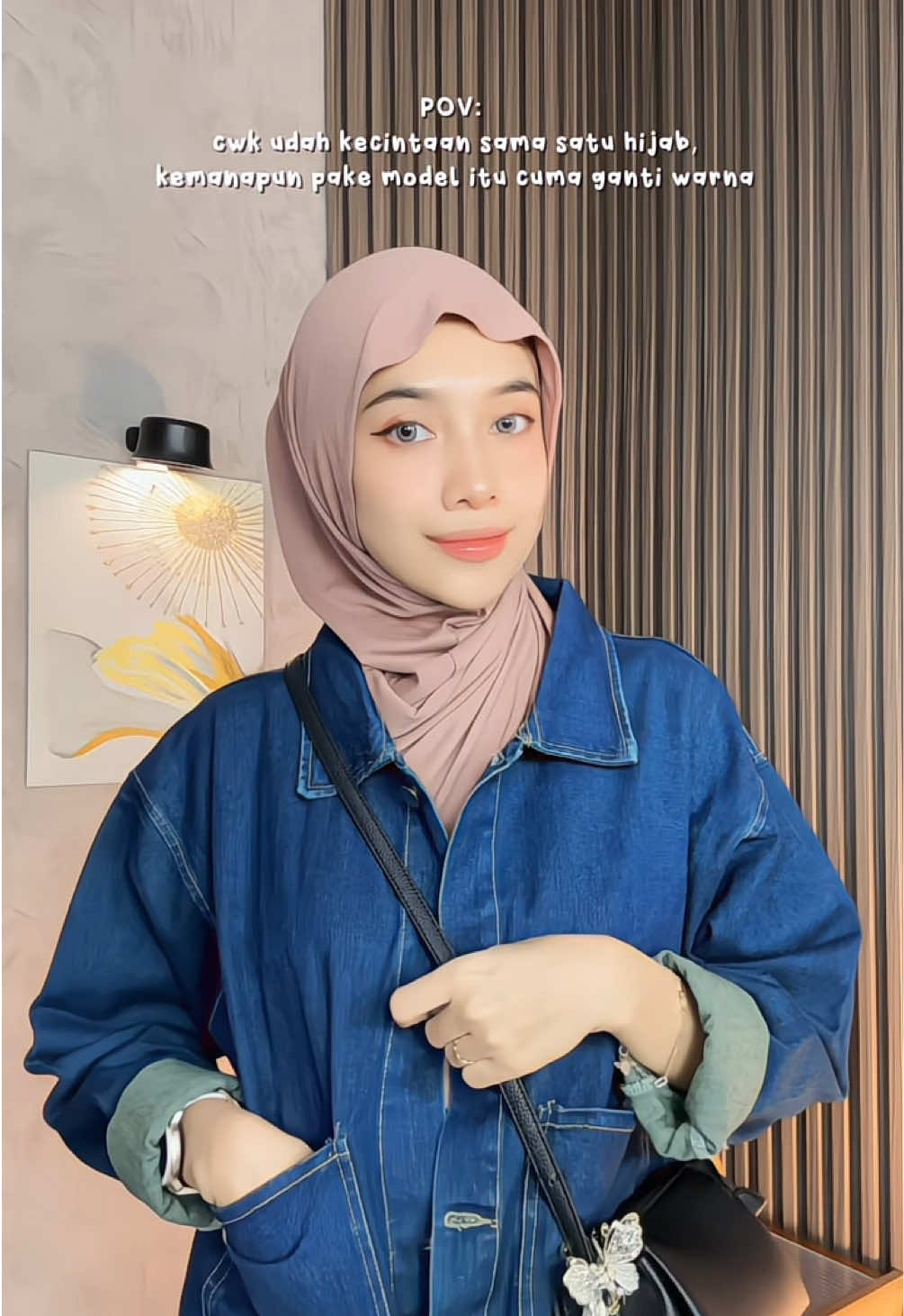 Spill warna dan tutor cara pake hijab jisoo langsung join live aku yaa #bergokaos #hijabinner #hijabjisoo 
