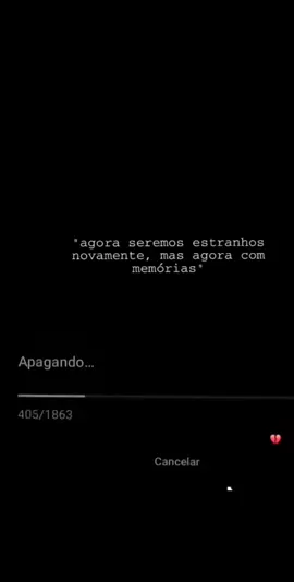 #agora seremos estranhos #relacionamentos 
