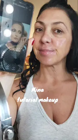 finalmente sono riuscita a realizzare il tutorial di Mina spero che vi piaccia  #makeupmina #minamakeup #tutorialmakeup #makeup #over50 