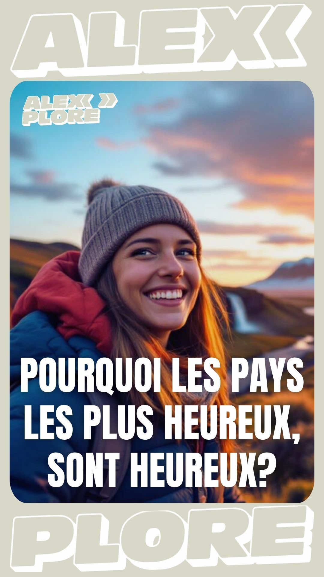 😂 On dirait que les Islandais ne savent pas trop pourquoi ils sont dans les tops pays heureux.  Ils sont heureux, et c’est tout! ☀️🏕️